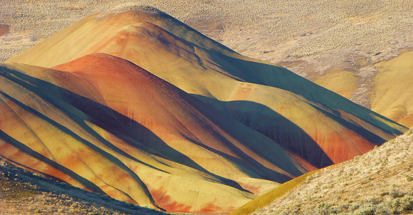 Early Morning Light on Painted Hills