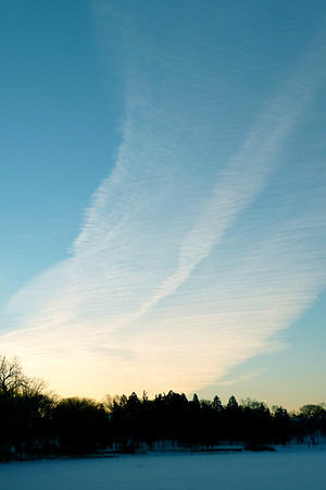 December's Turquoise Sky